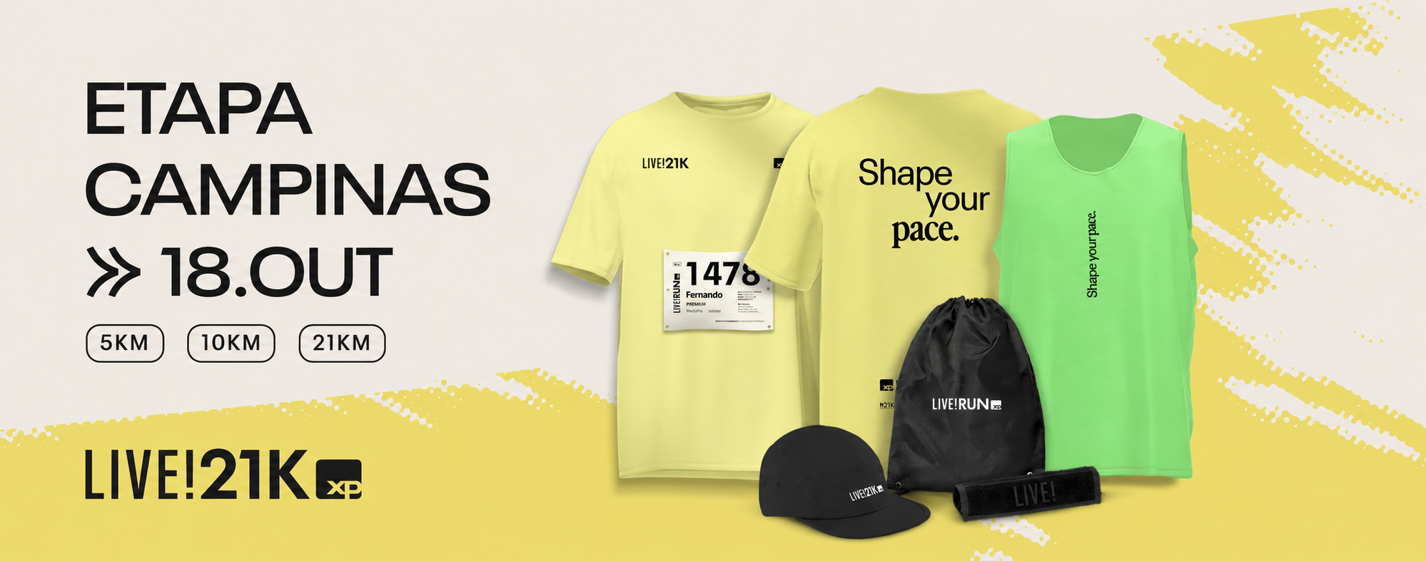 Imagem complementar da corrida Live Run XP - Campinas